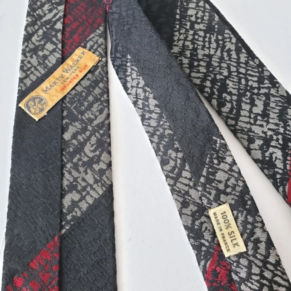 Vintage Marty Walker New York Skinny Tie